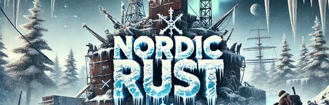 NORDICRUST.EU 2X|Solo/Duo/Trio/Quad|RaidProtection|JUST WIPED Rust 서버 배너