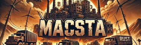 Bannière du serveur Macsta | Ai Enabled Translation | Vanilla | EU Rust