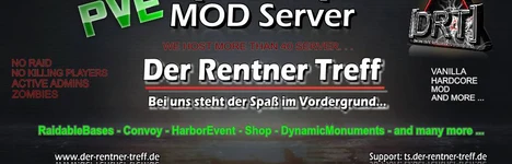 [EU-PVE] Der Rentner Treff Mod Server Rust server banner