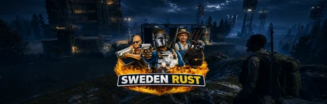 SwedenRust - 2x Vanilla - Fridays 18:00 Rust 서버 배너