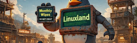 Bannière du serveur Linuxland / EU Monthly Vanilla Rust