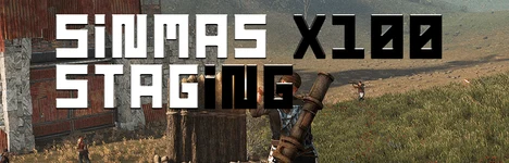 Bannière du serveur [EU] SINMAS STAGING x100 | MINICOPTER | NO BPS Rust