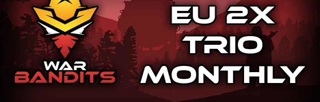 WARBANDITS.GG EU 2X Monthly |Solo/Duo/Trio|No BP Wipes| Rust server banner