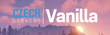 Bannière du serveur [EU] CzechRust.eu Vanilla Solo/Duo | Monthly | WIPED 6/8 Rust