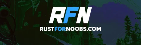 Banner serveru RustForNoobs.com | Solo/Duo | Monthly EU Rust