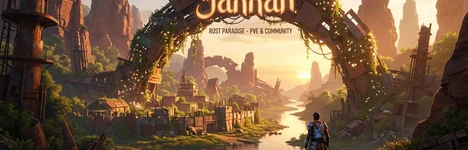 Jannah Rust server banner